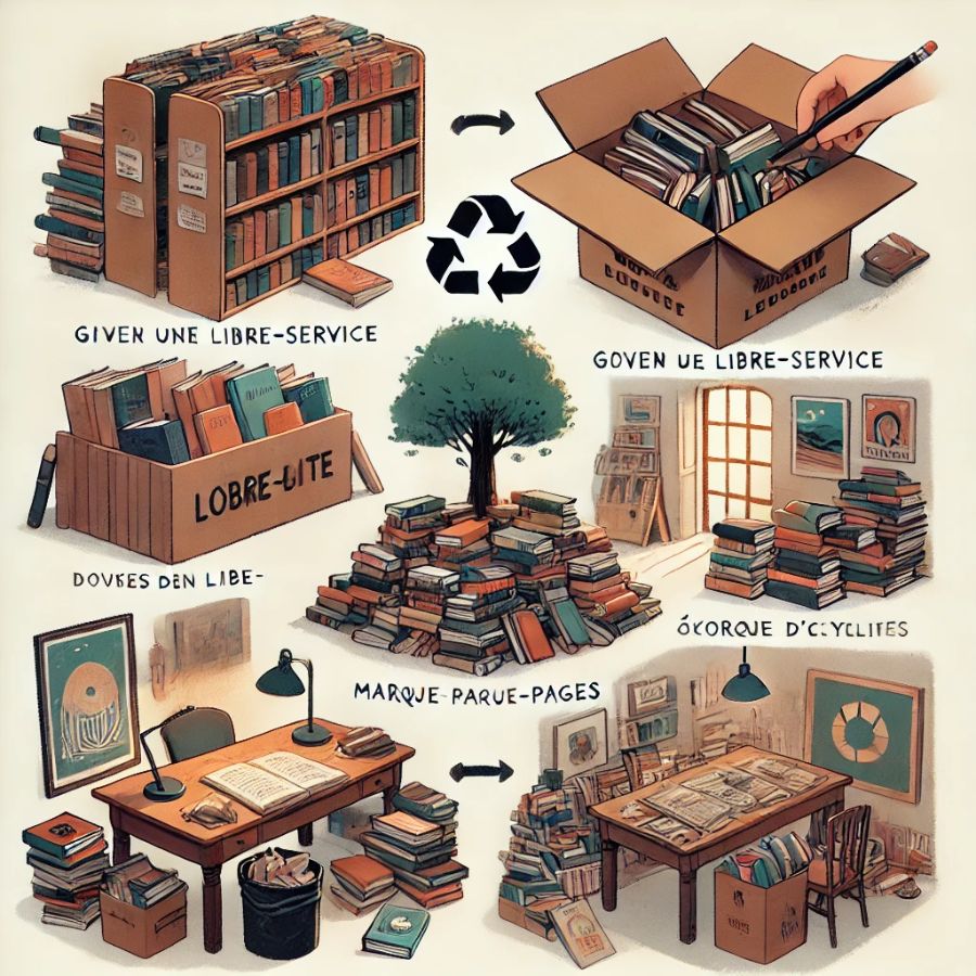 Que faire de ses vieux livres ? Astuces pour leur donner une seconde vie